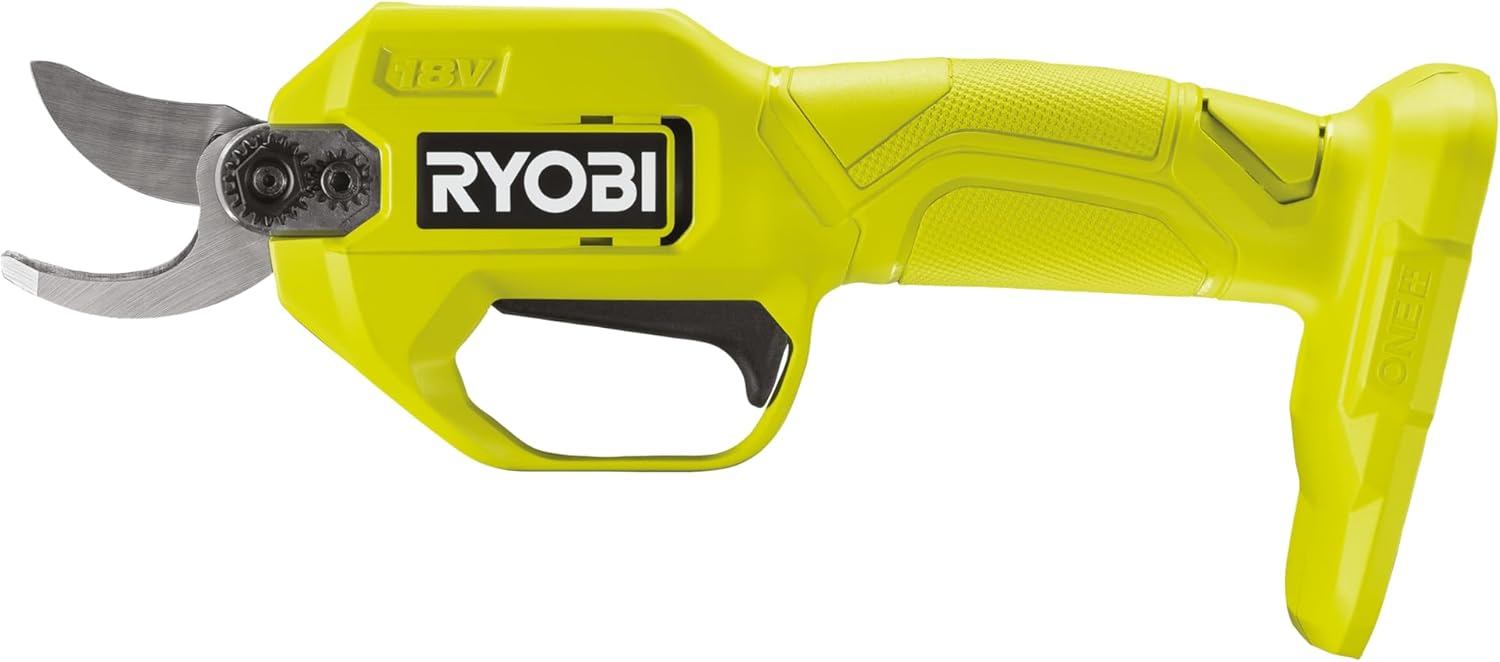 RYOBI RY18SCA-0 tijeras de podar eléctricas 18V ONE+ ultraligeras 750g para ramas hasta 25mm